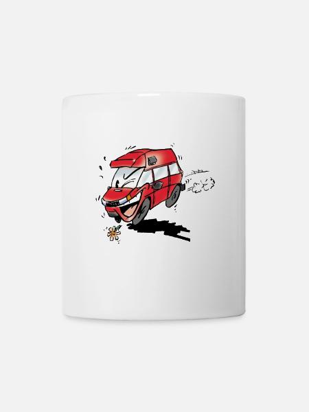 Van humoristique - Mug blanc - blanc