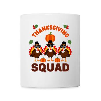 Thanksgiving Squad - Mug - white - Front