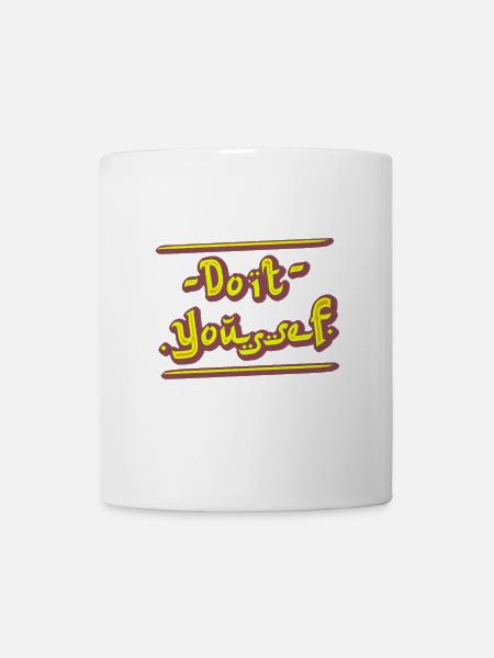 DO IT YOUSSEF ! (DIY) - Mug blanc - blanc