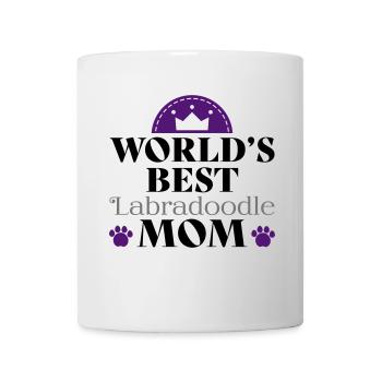 Labradoodle - Tasse - Weiß - Vorne