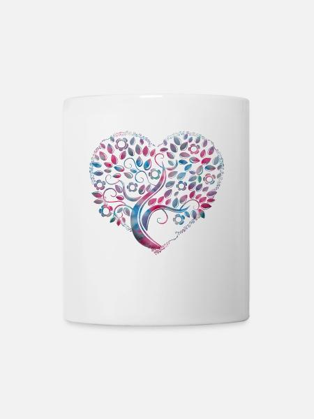 Arbre de la vie - Mug blanc - blanc