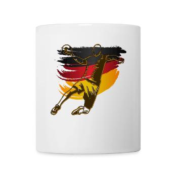 Handball Baby Body - Tasse - Weiß - Vorne