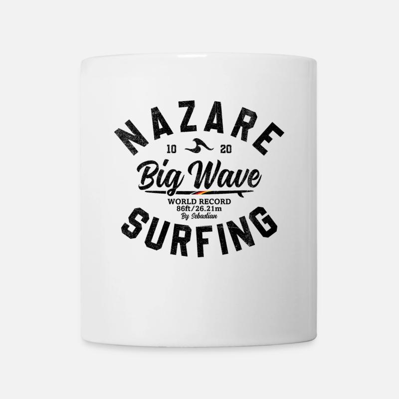NAZARE BIG WAVE WORLD RECORD - Tasse - Weiß