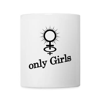 Lesbian Femdom Symbol - Mug - white - Front