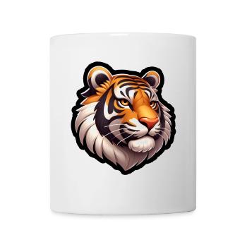 Tiger Head Comic - Mug - white - Front