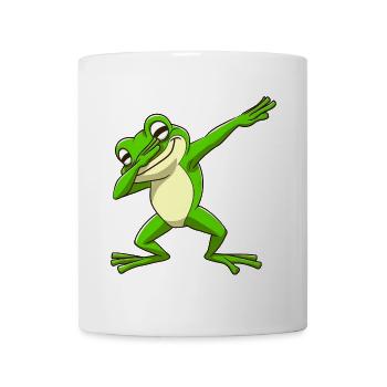 Cool Frog Dabbing Pose Trendy - Mug - white - Front