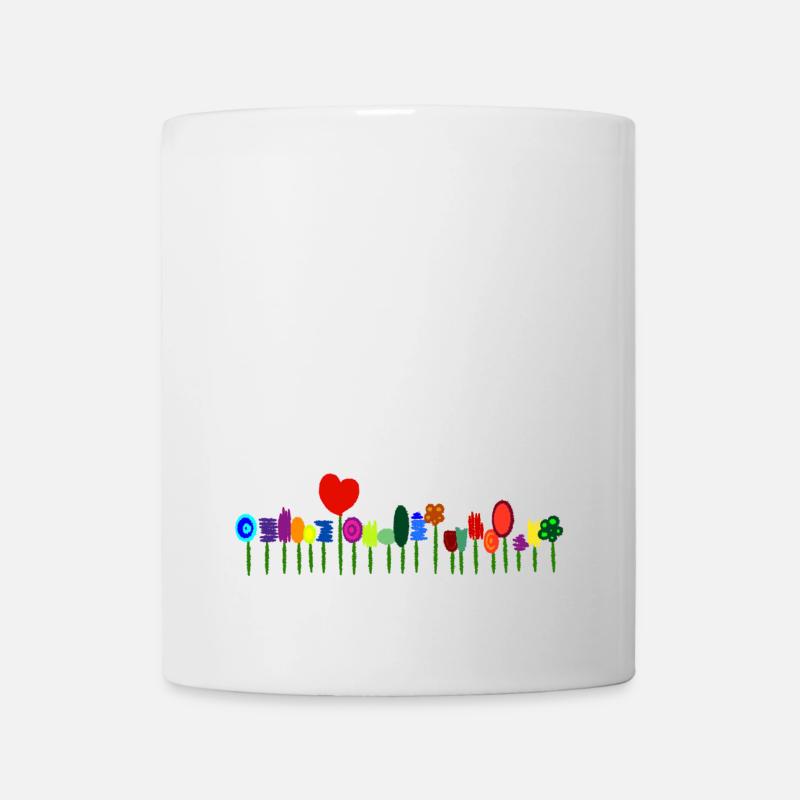 Flower meadow - Mug - white