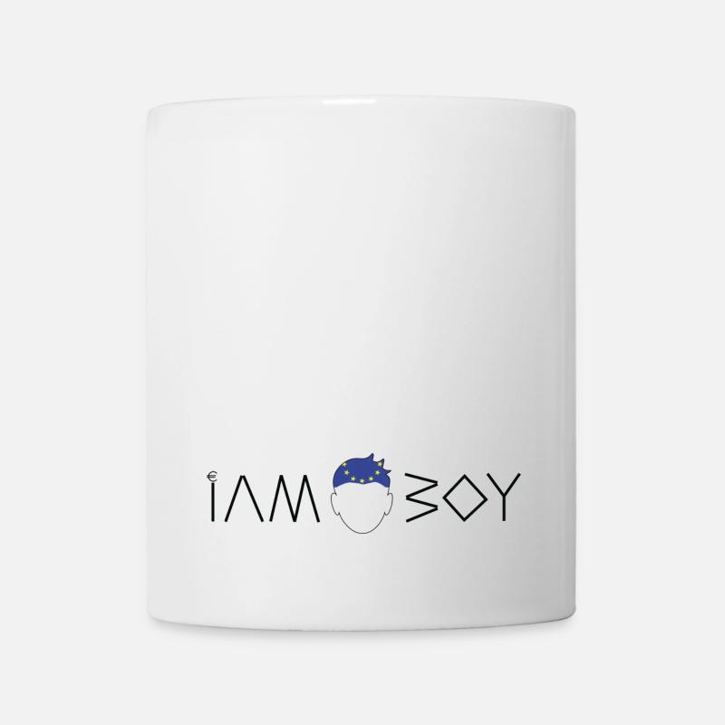 Je suis un garçon européen - Mug blanc - blanc