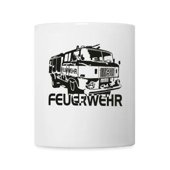 W50 Feuerwehr Spritze IFA - Tasse - Weiß - Vorne