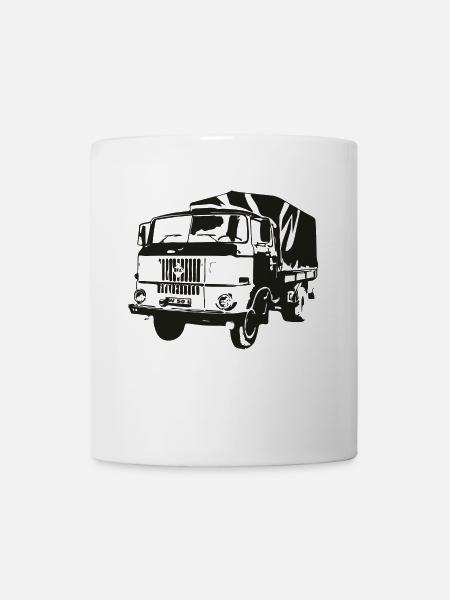 W50 Pritsche IFA LKW - Tasse - Weiß