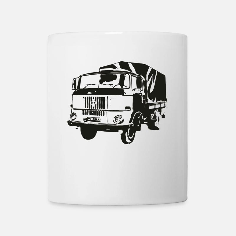 W50 Pritsche IFA LKW - Tasse - Weiß