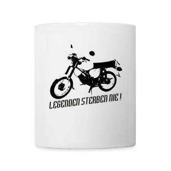 Simson S51 Enduro Legende - Tasse - Weiß - Vorne