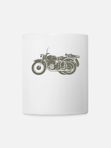 Dnepr MT12 Russisches Mot - Tasse - Weiß