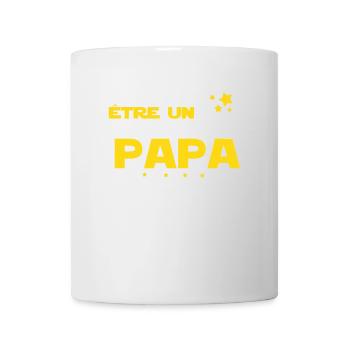 TU vaS être un super PAPA - Mug blanc - blanc - Devant