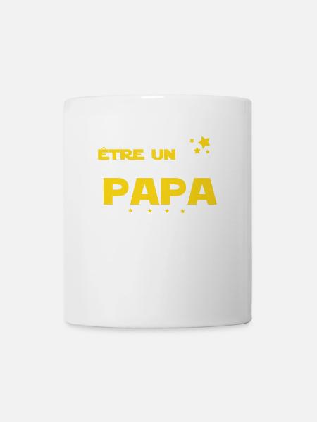 TU vaS être un super PAPA - Mug blanc - blanc