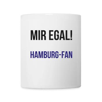 Ich bleibe Hamburg-Fan - Tasse - Weiß - Vorne