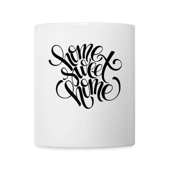 Home sweet home - Tasse - Weiß - Vorne
