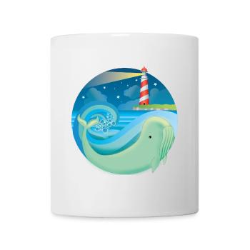 whale - Mug - white - Front