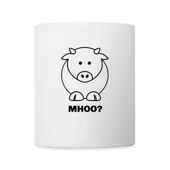 Kuh - Tasse - Weiß - Vorne