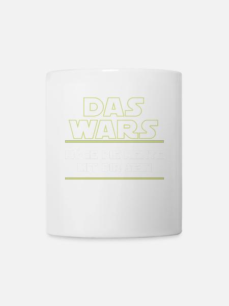 Das wars Rente star - Tasse - Weiß