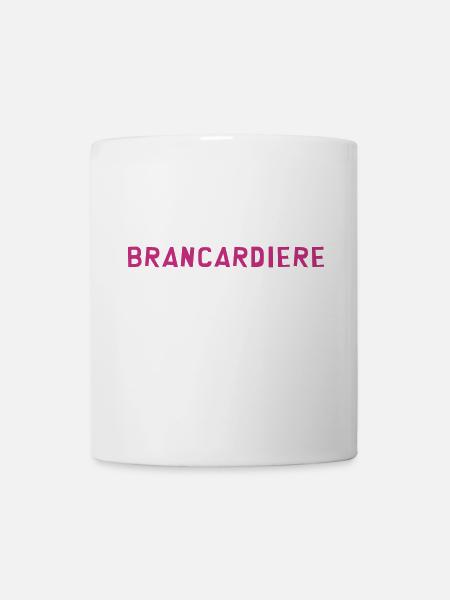 Brancardier / Ambulancier / Ambulance / Hôpital - Mug blanc - blanc