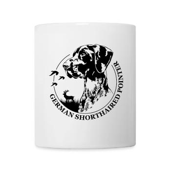 GERMAN SHORTHAIRED POINTER Jagdhund Wilsigns Hunde - Tasse - Weiß - Vorne