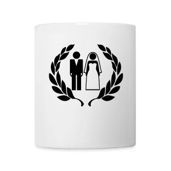 Hochzeitspaar - Wedding Couple - Tasse - Weiß - Vorne