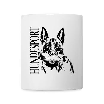 HUNDESPORT Belgischer Malinois Hunde IGP Wilsigns - Tasse - Weiß - Vorne