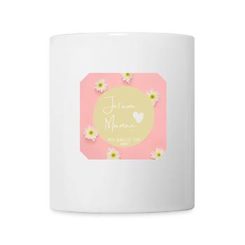 Ich hab dich lieb, Mama - Tasse - Weiß - Vorne