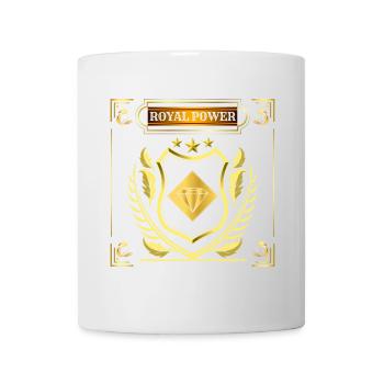 ROYAL POWER / Diamant magique porte-bonheur - Mug blanc - blanc - Devant
