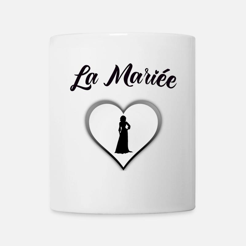 la mariée - Mug blanc - blanc