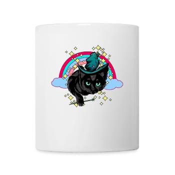 Magic Rainbow Spell Cat Magic - Mug - white - Front