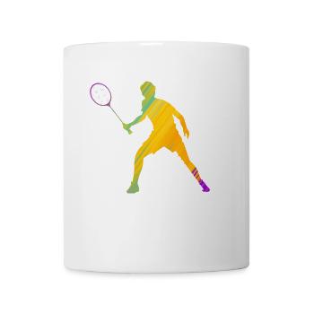 Badminton player Badminton - Mug - white - Front