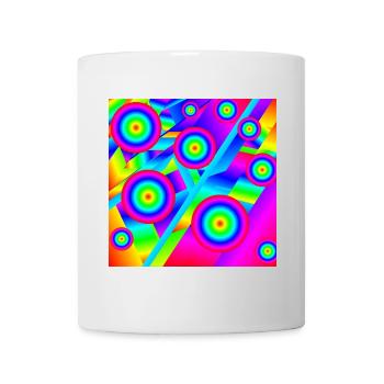 Musique abstraite - Mug blanc - blanc - Devant