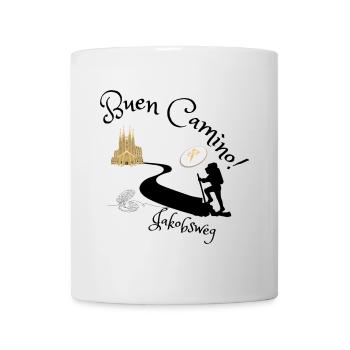 Camino de Santiago- Buen Camino - Mug - white - Front