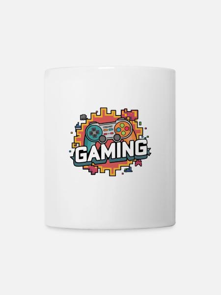 Gaming - Controller - Tasse - Weiß