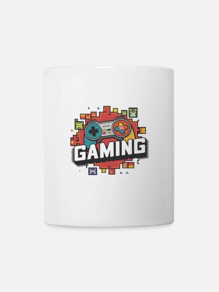 Gaming - Controller - Tasse - Weiß