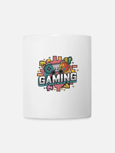 Gaming - Controller - Tasse - Weiß