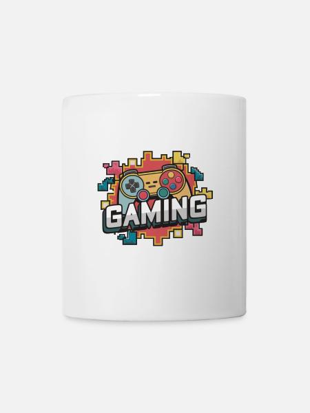 Gaming - Controller - Tasse - Weiß