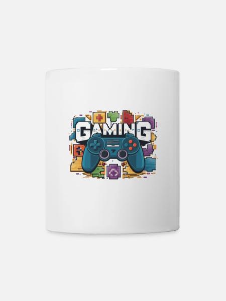 Gaming - Controller - Tasse - Weiß