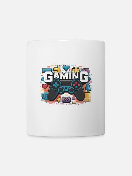 Gaming - Controller - Tasse - Weiß