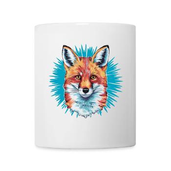 Fuchs - Illustration - Tasse - Weiß - Vorne