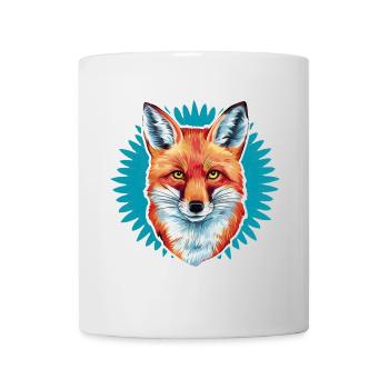 Renard - Illustration - Mug blanc - blanc - Devant