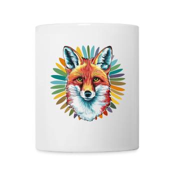 Fuchs - Illustration - Tasse - Weiß - Vorne