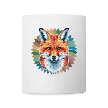 Fuchs - Illustration - Tasse - Weiß - Vorne