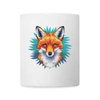 Fuchs - Illustration - Tasse - Weiß - Vorne