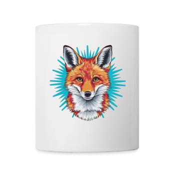 Fuchs - Illustration - Tasse - Weiß - Vorne