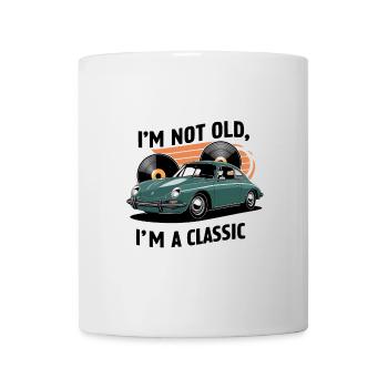 Je ne suis pas vieux, je suis un classique. - Mug blanc - blanc - Devant