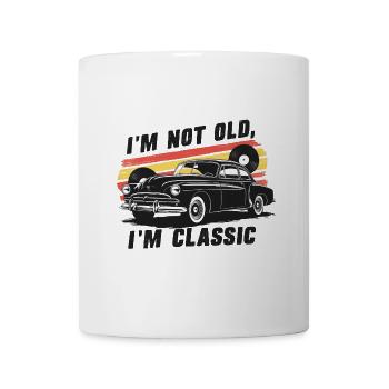 Je ne suis pas vieux, je suis un classique. - Mug blanc - blanc - Devant