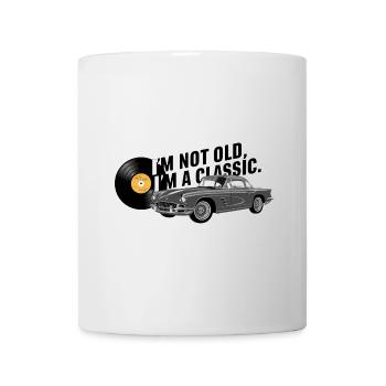Je ne suis pas vieux, je suis un classique. - Mug blanc - blanc - Devant